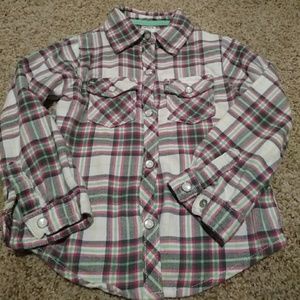 Carter's flannel shirt